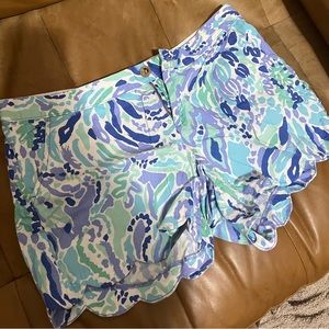 GUC Lilly Pulitzer Buttercup shorts size 10